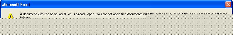 Cant Open another file